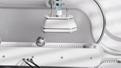 3D Battery Factory Machine Loop