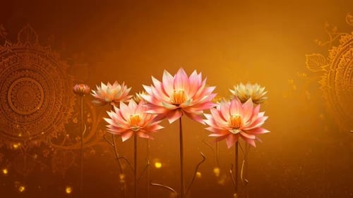 Luxus-Vesak-Hintergrund