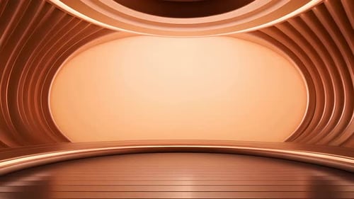 Modern Abstract Virtual Studio Background Animation