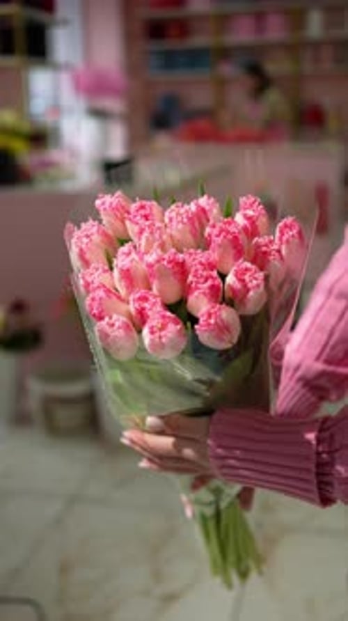 Fresh Spring Flowers and a Gentle Romantic Mood Spring Bouquet Concept