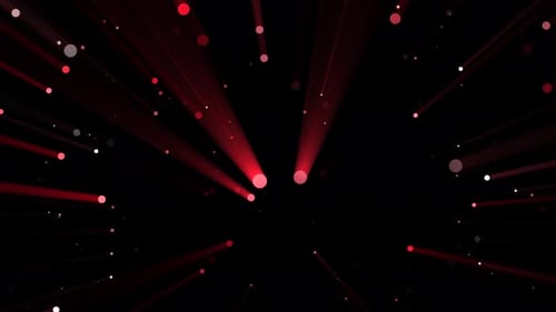 3D-Lichtpartikel-Hintergrund