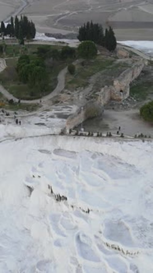 Paisagem aérea de Hierápolis