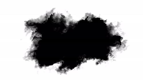 Abstract Fluid Ink Reveal Transition Effect