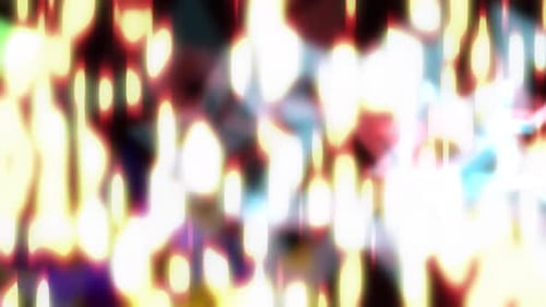 Colorful soft background with fire glow animation