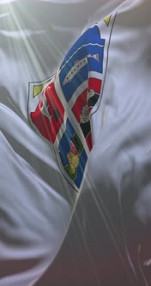 Drapeau du comté de Korce