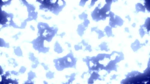 Animation von fraktalen Geräuschen mit blauer Tönung