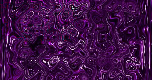 Glowing Purple Abstract Liquid Motion Background