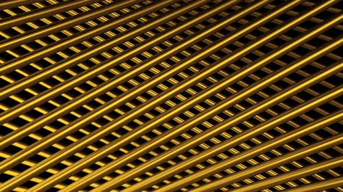 Gitterhintergrund mit diagonalen Metalllinien