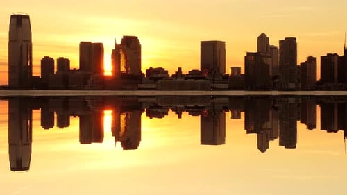 new york city. traffic transportation. skyline metropolis. cityscape background