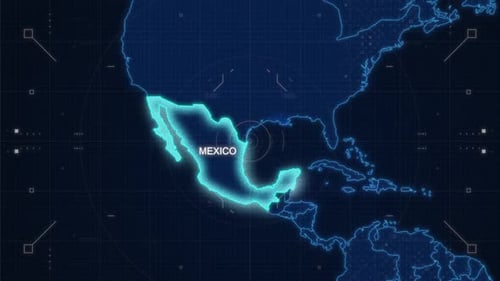 Mapa Hud Zoom de México