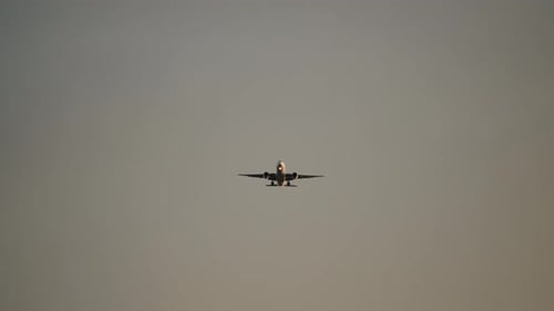 Airplane Flying in the Sky at Daytime