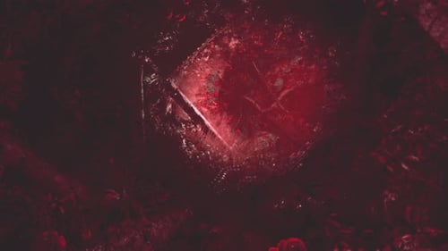 Voodoo Horror with Red Tentakles