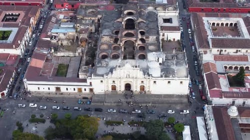 Cenital Ruinas De La Catedral Antigua Guatemala