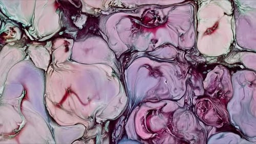 Formes de diffusion de peinture à l'encre abstraite 189