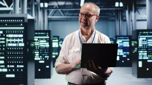 Capable Serviceman Optimizes Data Center