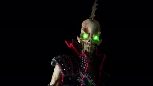 Punk Skeleton VJ Loop