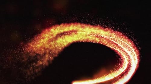 Golden Burning Particals