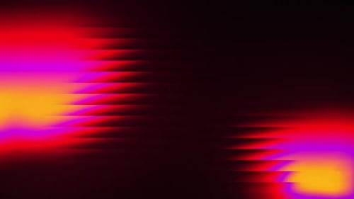 Abstract Glitch Effect Background with Digital Color Waves