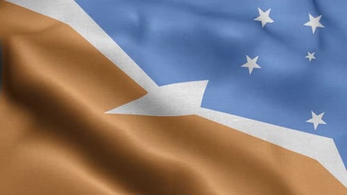 Abstract Waving Flag Seamless Loop