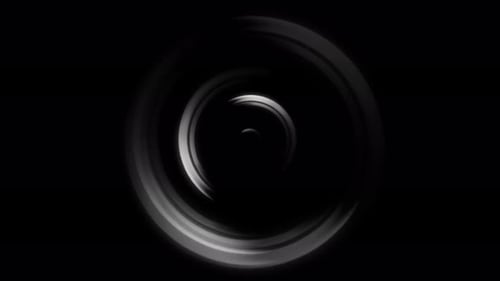 Seamless Abstract Swirling Rings Vortex Motion Background