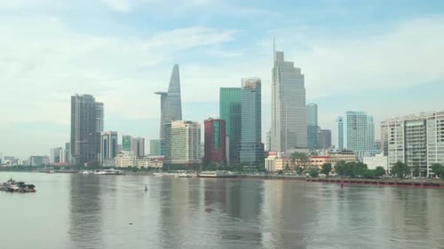 Awesome Ho Chi Minh City skyline, Vietnam