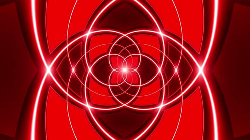 Glowing Red Modern Pattern Background