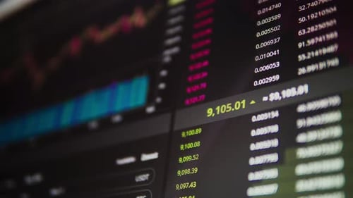 Cryptocurrency Trading Chart