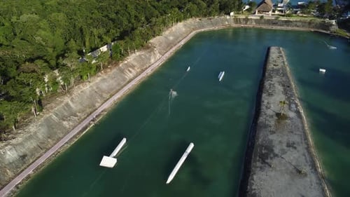 Wakeboarding Cable Park Adventure Extreme Sports Mexico Latin America Outdoors