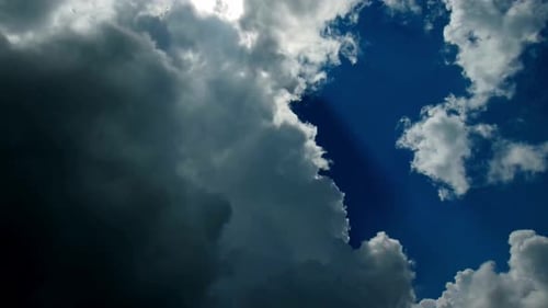 Blauer Himmel, Himmel, Wolken