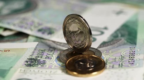 Polish Zloty Banknotes and Coins