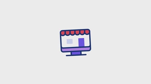 Online Shopping Animated Icon V2