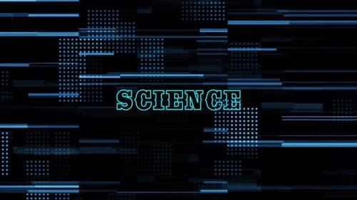 Science text background.
