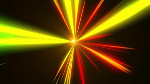 Fond néon abstrait. Boucle abstraite du tunnel Sparks Overly animation