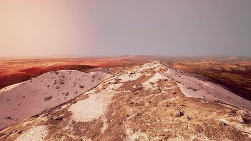 Vista panorámica de Rainbow Mountain