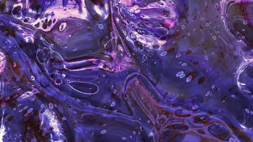 Abstract Fluid Purple Swirling Liquid Background Motion
