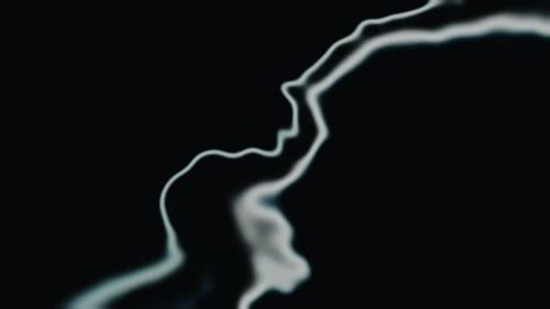 Dynamic Abstract Energy Lines Motion Background Overlay