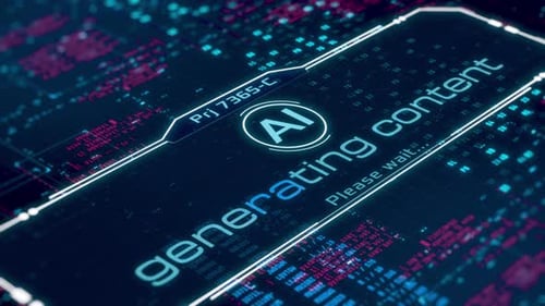 AI generative concept