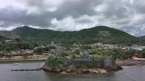 Old Fort Santa Isabel In Taytay, Palawan Island. Philippines