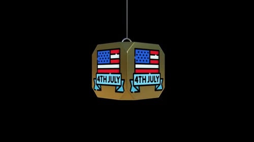 Independent Day 4 July Animation