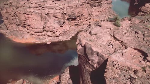 Aerial View of Colorado River