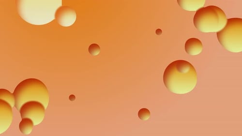 Geometric Spheres Shapes Moving Abstract Abstract Seamless Loop Animation Background Business