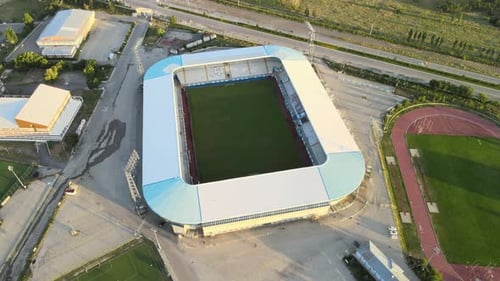 aerial stadium