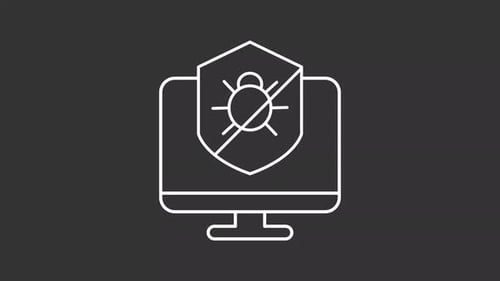 Animated Line Icons for Technology and Cybersecurity