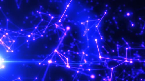 Abstract Plexus Network Technology Background Loop