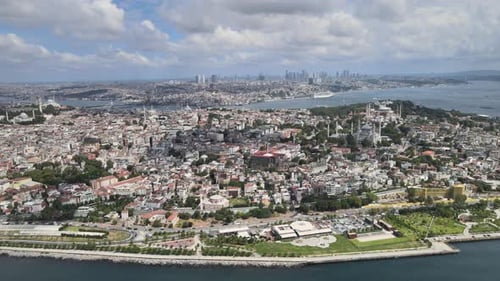 Istanbul Turkey drone