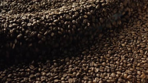 Agitating Coffee Beans During the Roasting Process