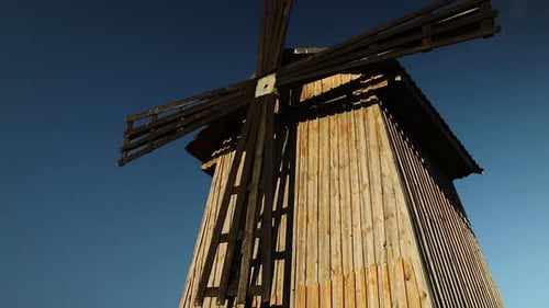 Antiguo molino de madera Arquitectura ucraniana Historia de Ucrania