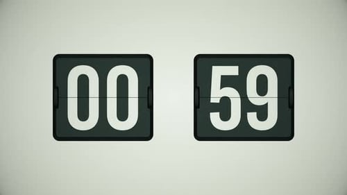 Flip Clock Countdown 4 Minutes