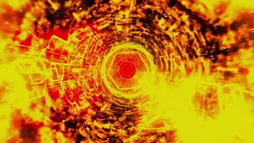 Galactic Light Tunnel Background