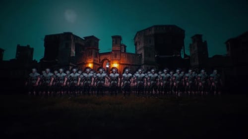 Roman City and Roman Soldiers